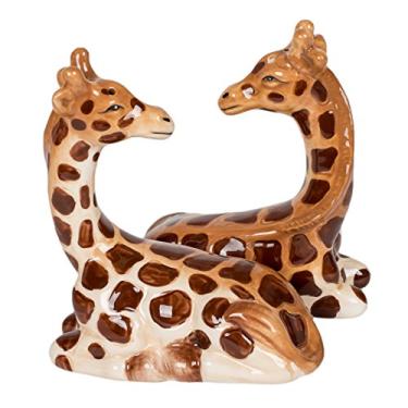 Imagem de Saleiro e pimenteiro – Saleiro magnético de girafa e pimenteiro (pacote com 1)