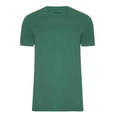 Imagem de Camiseta Ellus Cotton Fine Easa Classic Verde