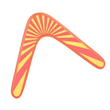 Imagem de Boomerang de Madeira, Brinquedo Voador Ao Ar Livre Em Formato de V Boomerang para Jogo Infantil Paren