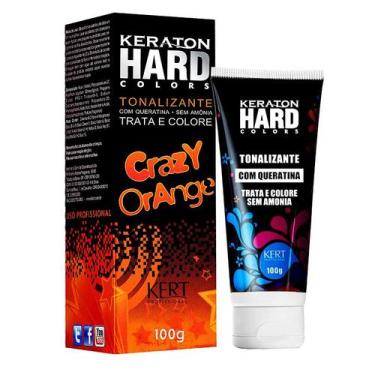 Imagem de Kit 2 Coloração Keraton Hard Colors Crazy Orange - Kert
