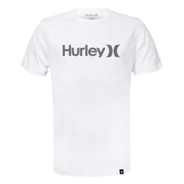 Imagem de Camiseta Plus Size Hurley Oeo Solid Branca
