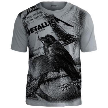 Imagem de Camiseta Premium Metallica Raven Bell Tolls - Stamp