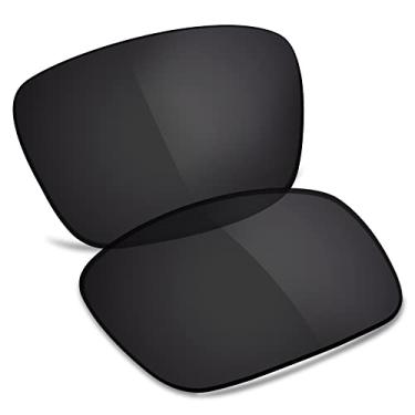 Imagem de TRUSHELL Lentes de reposição polarizadas para óculos de sol Ray-Ban Justin RB4165 54 mm preto escuro - Polarizado