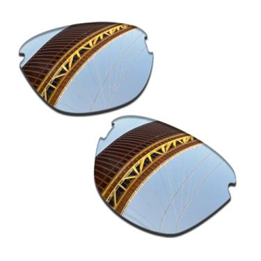 Imagem de LenzProse Lentes de reposição polarizadas de 1,5 mm para óculos de sol Oakley Frogskins Lite OO9374 63 mm, antiarranhões | Ajuste perfeito