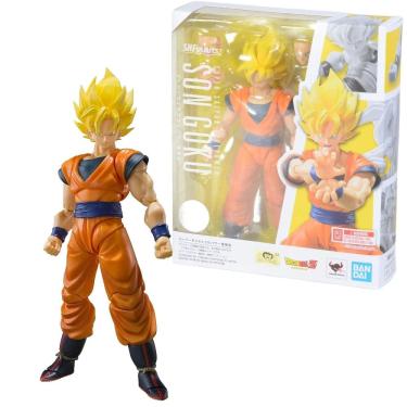Imagem de Goku Super Sayajin SHFiguarts Dragon Ball Action Figure