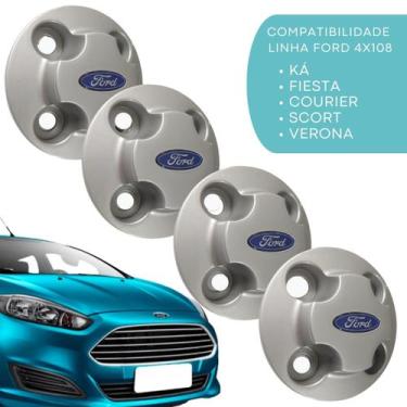 Imagem de Jg Calotinha Central tampa meio de roda ford KA ESCORT FIESTA  ARO 13 