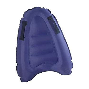 Imagem de #N/a inflável com alças, prancha flutuante de natação para crianças, mini pranchas de para esportes aquáticos, brinquedo para piscina, Azul