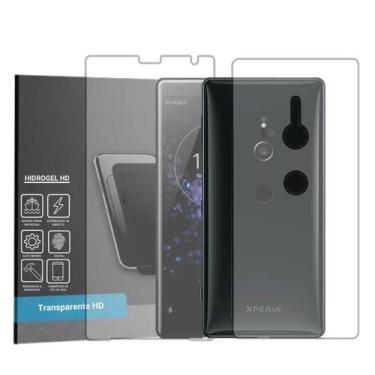 Imagem de Película Hidrogel HD Frente e Verso Para Sony Xperia XZ2 - Global Revo