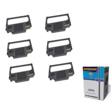 Imagem de 06 Fitas Para Impressora  Erc 30 34 38 Bematech Mp40 - Masterprint