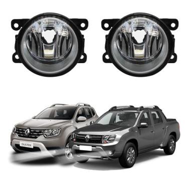 Imagem de Par Farol Milha Duster 2011 a 2023 Oroch 2016 a 2023 Aux - TIGER AUTO,