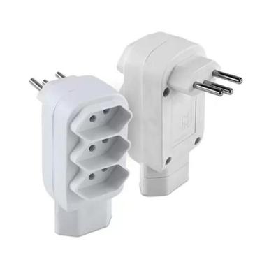 Imagem de Benjamim Multiplicador Tomadas Tripolar 4 Saída 10a Bivolt - mbr