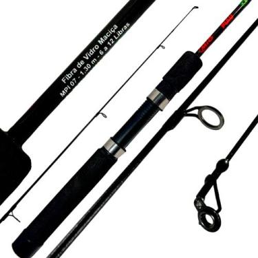 Imagem de Vara Pesca MIG Piau Ultra light 06-12lb MPI07 1,30m Fibra de Vidro p/ 