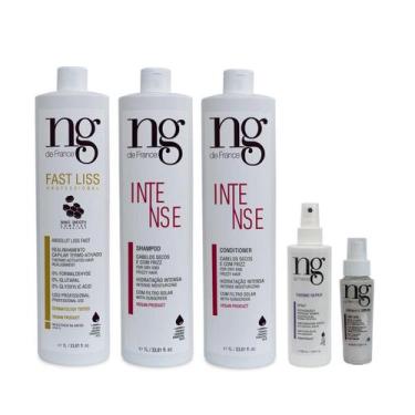 Imagem de Ng De France Fast Liss + Thermo + Sh. Intens. + Cond + Serum