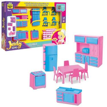 Imagem de Coleção Judy Home Cozinha Casa de Boneca Moveis e Acessórios - Samba T