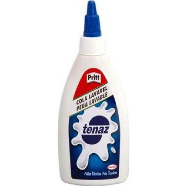 Imagem de Cola Branca Tenaz Pritt 110g Não Tóxica Escolar Lavável Slime