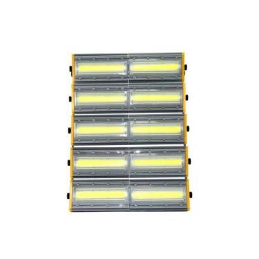 Imagem de Refletor Led Linear Duplo Holofote 1000W Branco-Frio 6500K - Líder Led