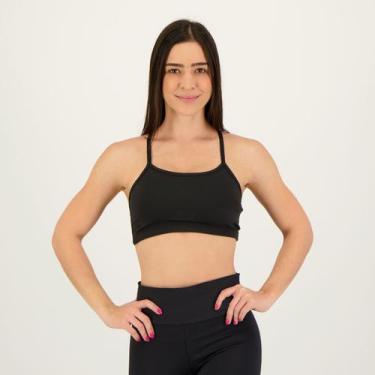 Imagem de Top Fila Life II Feminino Preto, EG