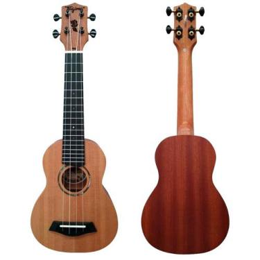 Imagem de Ukulele Tagima Soprano Tampo Sólido Acustico 41-K NF Natural Fosco