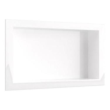 Imagem de Nicho Sintético de Embutir São João, 50 x 30 cm Branco - MOVEIS SAO JO