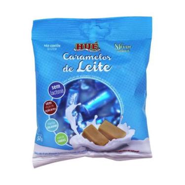Imagem de Bala de Caramelo de Leite Sem Açúcar Hué 52g