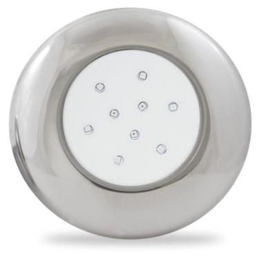 Imagem de Iluminação Refletor LED Piscina Monocromático 9W Inox 125mm - Iluctron