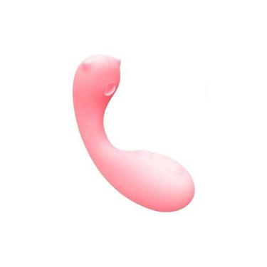 Imagem de Vibrador Little Monster Pulsação Via App Sexy Import, Rosa
