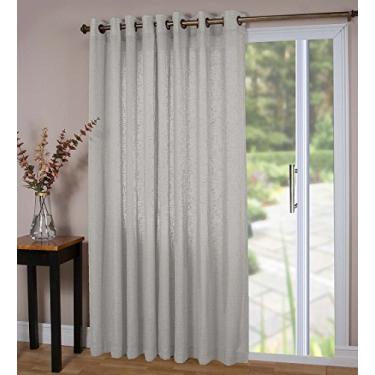 Imagem de Ricardo New Castle — Painel com ilhós forrado, 132 cm L x 160 cm C, cinza