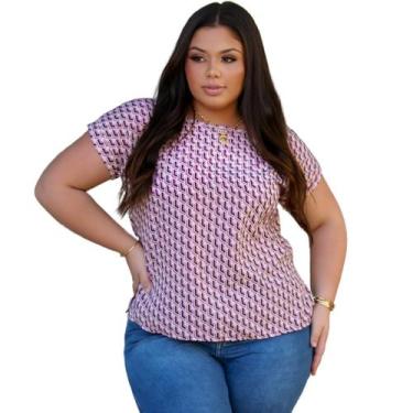 Imagem de Blusa social decote canoa aberturas laterais crepe georgette sem elast