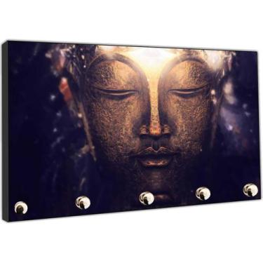 Imagem de Porta Chaves Buda Budismo Religiosidade Chácras Organizador Chaveiro -