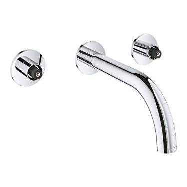 Imagem de GROHE 20173003 Atrio 20,3 cm Torneira de banheiro com duas alças amplas, tamanho M, Starlight Chrome