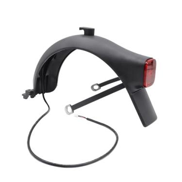 Imagem de Conjunto de para-lama traseiro para scooter com gancho e lanterna traseira integrado compatível com Ninebot da Segway F2 / F2 Pro / F2 Plus Kickscooter Suporte de para-lama traseiro Série F2