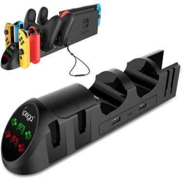 Imagem de Dock Base Estação de Carregamento Para Nintendo Switch  Oled 4 Control