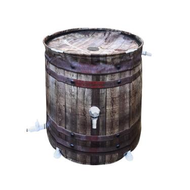 Imagem de KMJETNIVY Sistema de Coleta de Água de Chuva Dobrável Anti-Colapso, Tanque de Armazenamento de Água Portátil, Coletor de Água de Jardim