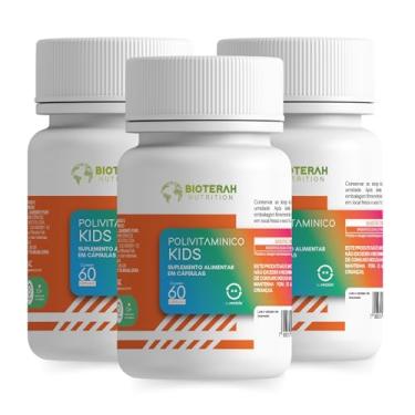 Imagem de Polivitamínico Kids 180CAPS BIOTERAH - Suplemento Infantil Completo Vitaminas e Minerais Suporte Nutricional