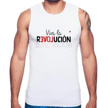 Imagem de Regata Viva la Revolución - Foca na Moda, Branco, M