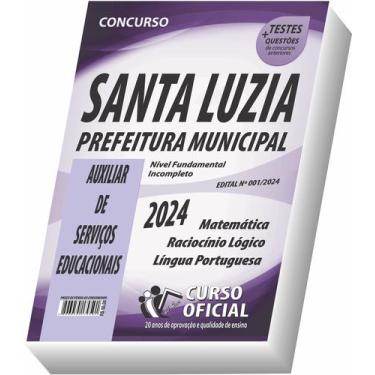 Imagem de Apostila Prefeitura de Santa Luzia - MG - Auxiliar de Serviços Educaci