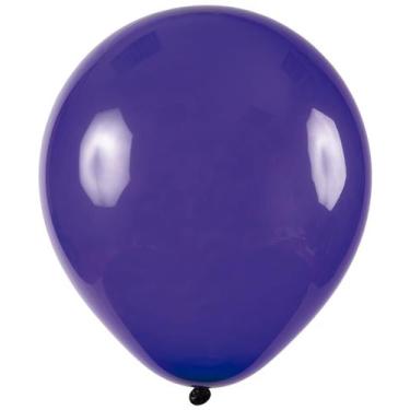 Imagem de Balão de Festa Redondo Profissional Látex Cristal - Cores - 9" 23cm - 