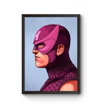 Imagem de Quadro Arte Gavião Arqueiro Poster - Fanarte