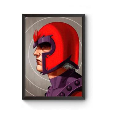 Imagem de Poster Moldurado X Men Magneto - Fanarte