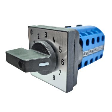 Imagem de Chave Comutadora Seletora 8 Pos. 12A (ST81/10E) CA10.WAA246.600.E - Kraus Naimer