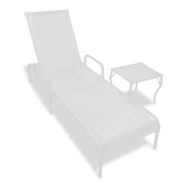 Imagem de Kit 1 Cadeira Fibra Sintética Regulável Catar + Mesa - MRD DECORA INDU