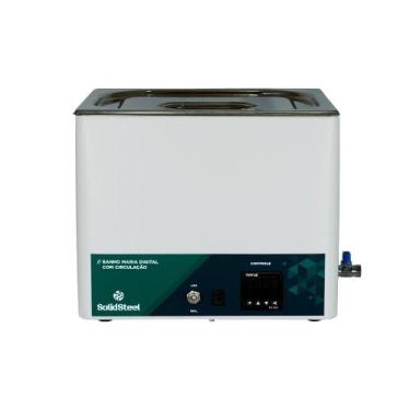 Imagem de Banho Maria Digital com Circulação de Água SSDc 30L - Solidsteel, 110V