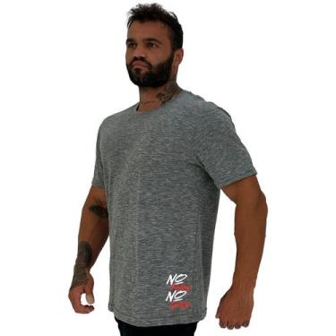 Imagem de Camiseta Tradicional Masculina MXD Conceito Estampa Lateral No Pain No