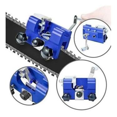 Imagem de Apontador De Motosserra 3 Cabeças Moagem Portatil Afiador, 110V/220V