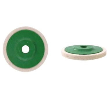 Imagem de 100/115/125mm lã feltro polimento almofada resistente ângulo moedor polimento disco para metal cerâmica polimento roda moagem ferramenta 1pc,100mm A