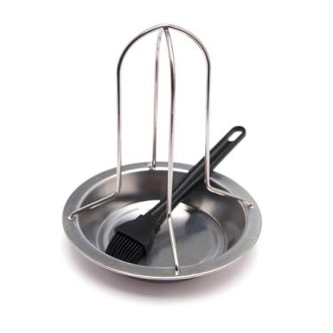 Imagem de GrillPro 41333 Assador de frango de aço inoxidável