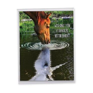 Imagem de The Best Card Company - Cartão de aposentadoria jumbo de todos nós (21 x 28 cm) - Cartão de notas de grupo grande para aposentados - Aspirations J7076HRTG-US