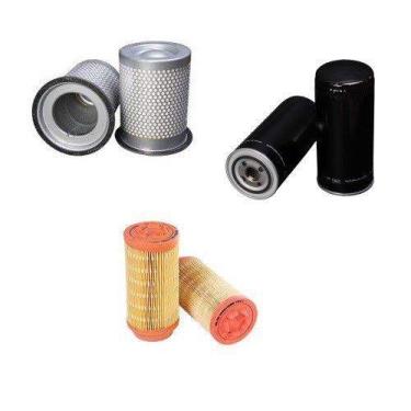 Imagem de Kit de Filtros para Compressor Elgi E11 Similar - Arcomprimido Brasil