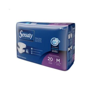 Imagem de Fralda Sensaty Premium Economica - Capricho, M c/20