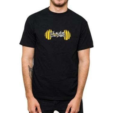 Imagem de Camiseta basica Masculina Estampa "No pain no gain" - Tecido 100% Algodão -Masculino